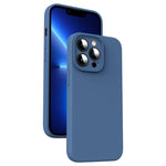 Custodia per telefono antiurto in silicone liquido in microfibra, For iPhone 13 Pro, For iPhone 13, For iPhone 12, For iPhone 12 Pro Max