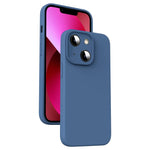 Custodia per telefono antiurto in silicone liquido in microfibra, For iPhone 13 Pro, For iPhone 13, For iPhone 12, For iPhone 12 Pro Max
