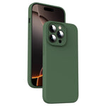 Custodia per telefono antiurto in silicone liquido in microfibra, For iPhone 17 Pro Max, For iPhone 17 Pro, For iPhone 17, For iPhone 16 Pro Max