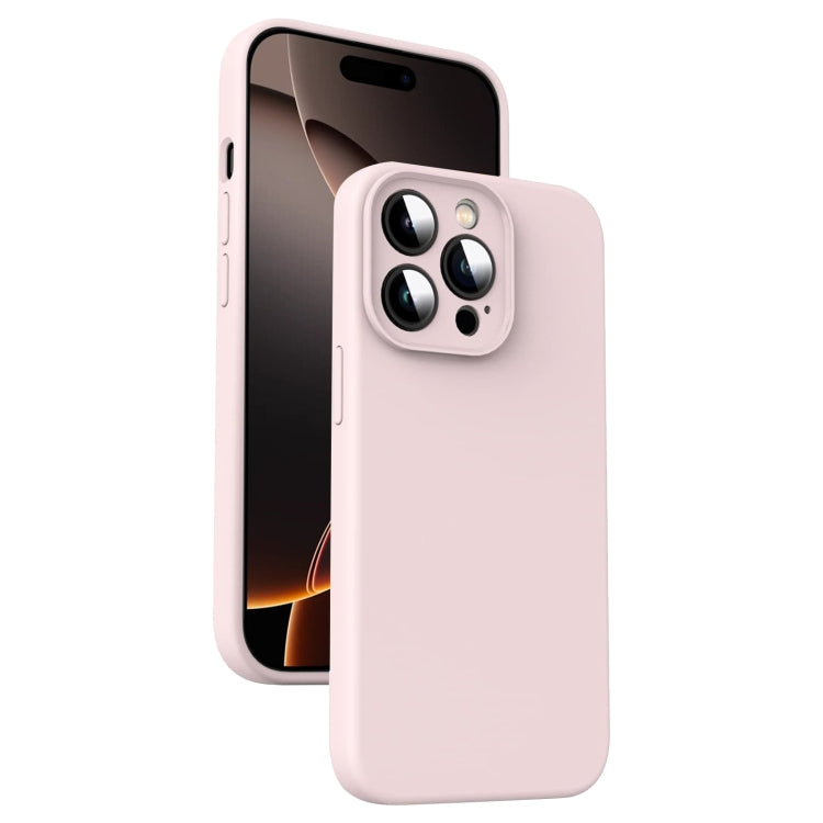 Custodia per telefono antiurto in silicone liquido in microfibra, For iPhone 17 Pro Max, For iPhone 17 Pro, For iPhone 17, For iPhone 16 Pro Max