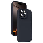 Custodia per telefono antiurto in silicone liquido in microfibra, For iPhone 17 Pro Max, For iPhone 17 Pro, For iPhone 17, For iPhone 16 Pro Max