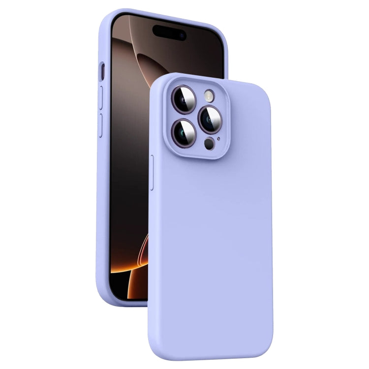Custodia per telefono antiurto in silicone liquido in microfibra, For iPhone 17 Pro Max, For iPhone 17 Pro, For iPhone 17, For iPhone 16 Pro Max