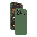 Custodia per telefono antiurto in silicone liquido in microfibra, For iPhone 17 Pro Max, For iPhone 17 Pro, For iPhone 17, For iPhone 16 Pro Max