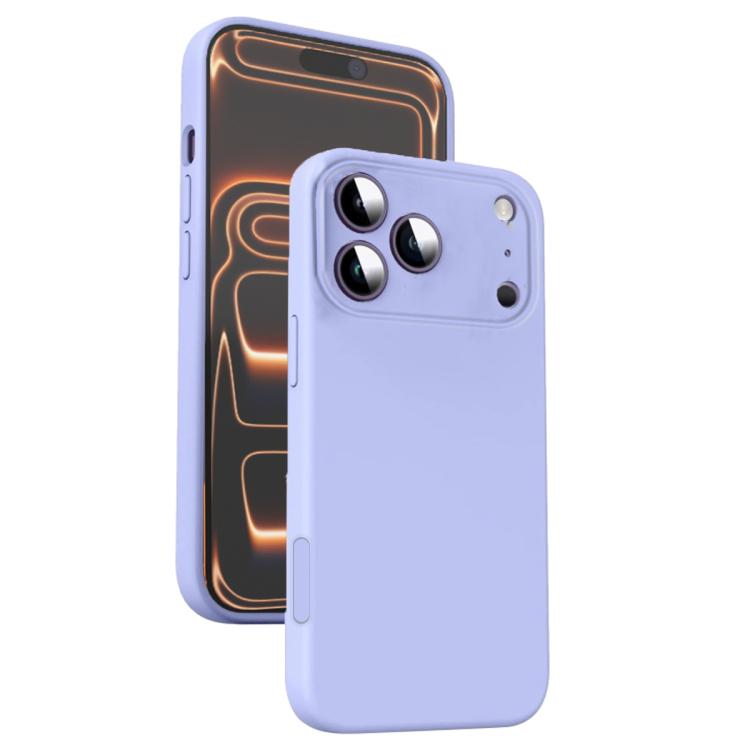 Custodia per telefono antiurto in silicone liquido in microfibra, For iPhone 17 Pro Max, For iPhone 17 Pro, For iPhone 17, For iPhone 16 Pro Max
