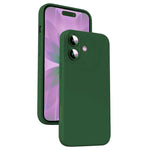 Custodia per telefono antiurto in silicone liquido in microfibra, For iPhone 17 Pro Max, For iPhone 17 Pro, For iPhone 17, For iPhone 16 Pro Max