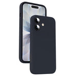 Custodia per telefono antiurto in silicone liquido in microfibra, For iPhone 17 Pro Max, For iPhone 17 Pro, For iPhone 17, For iPhone 16 Pro Max
