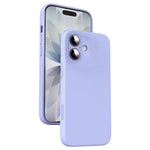 Custodia per telefono antiurto in silicone liquido in microfibra, For iPhone 17 Pro Max, For iPhone 17 Pro, For iPhone 17, For iPhone 16 Pro Max
