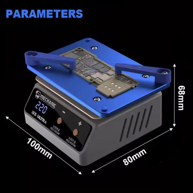 IX5 Ultra Universal Mechanical Preheating Platform for Motherboard Repair, US, EU