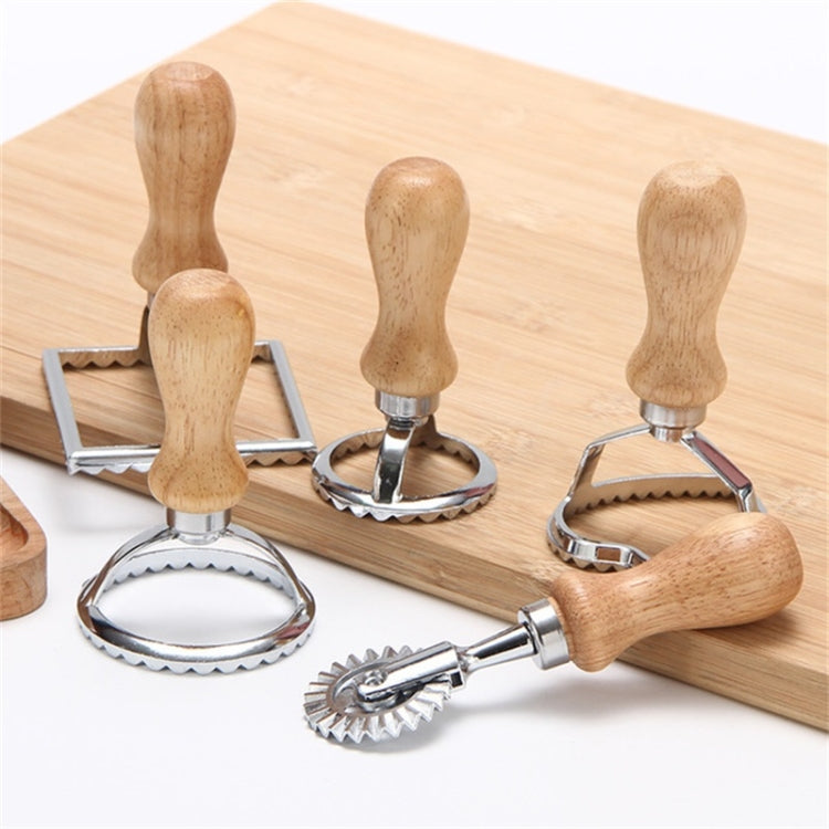 Stampo per biscotti in lega di zinco Stampo per dolci Utensili da cucina, Small Round, Large Round, Square, Heart, Short Handle Wheel, Long Handle Wheel