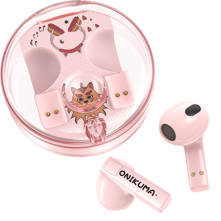 Onikuma T301 Auricolare Bluetooth senza fili trasparente