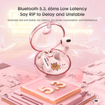 Onikuma T301 Auricolare Bluetooth senza fili trasparente
