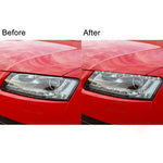 Adesivo decorativo con diamanti per sopracciglia luminose per auto, guida a destra e a sinistra, Light Eyebrow