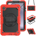 Custodia per tablet in silicone + PC con tracolla, For Samsung Galaxy Tab A9 / Tab A11