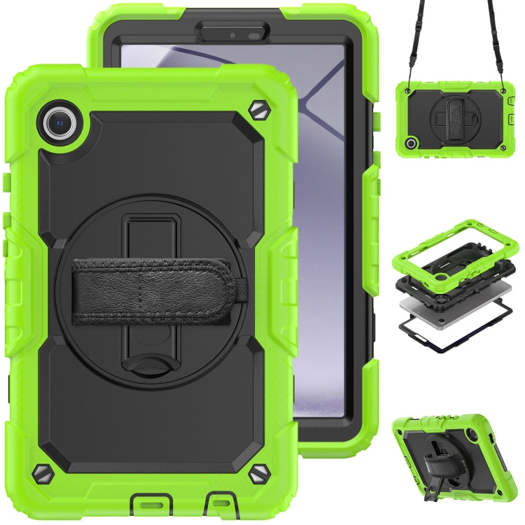 Custodia per tablet in silicone + PC con tracolla, For Samsung Galaxy Tab A9 / Tab A11