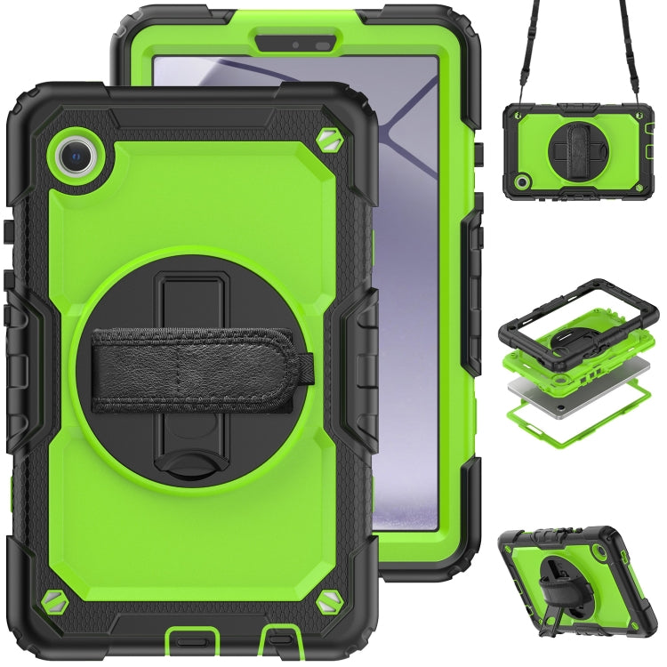 Custodia per tablet in silicone + PC con tracolla, For Samsung Galaxy Tab A9 / Tab A11