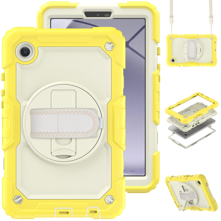Custodia per tablet in silicone + PC con tracolla, For Samsung Galaxy Tab A9 / Tab A11