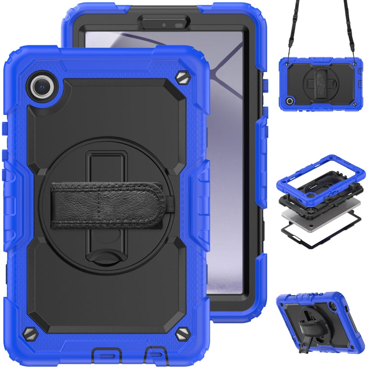 Custodia per tablet in silicone + PC con tracolla, For Samsung Galaxy Tab A9 / Tab A11