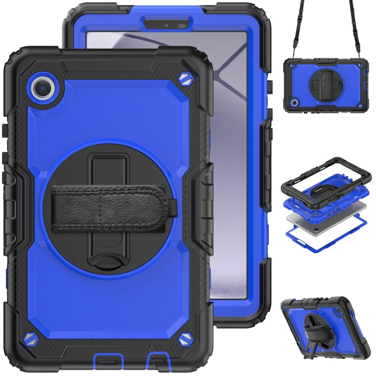 Custodia per tablet in silicone + PC con tracolla, For Samsung Galaxy Tab A9 / Tab A11