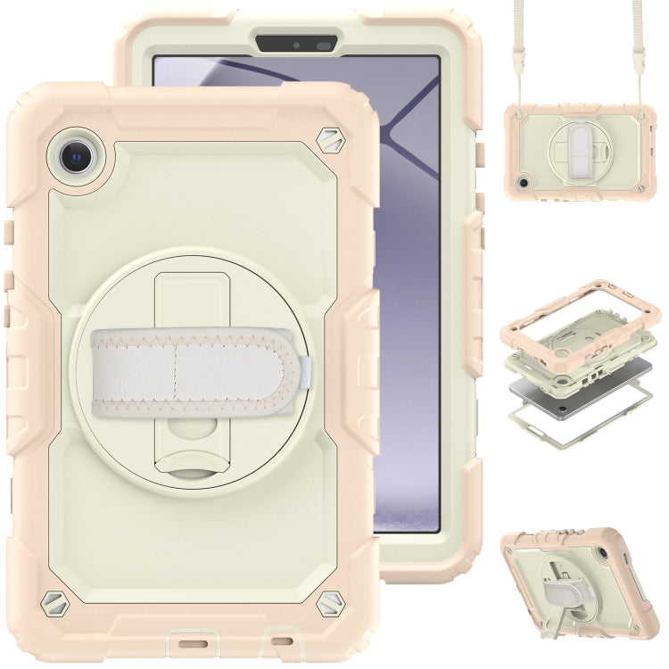 Custodia per tablet in silicone + PC con tracolla, For Samsung Galaxy Tab A9 / Tab A11
