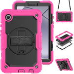 Custodia per tablet in silicone + PC con tracolla, For Samsung Galaxy Tab A9 / Tab A11