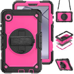 Custodia per tablet in silicone + PC con tracolla, For Samsung Galaxy Tab A9 / Tab A11