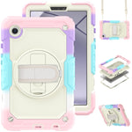 Custodia per tablet in silicone + PC con tracolla, For Samsung Galaxy Tab A9 / Tab A11