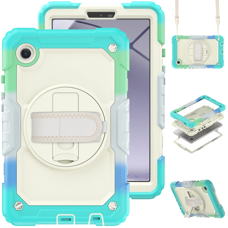 Custodia per tablet in silicone + PC con tracolla, For Samsung Galaxy Tab A9 / Tab A11