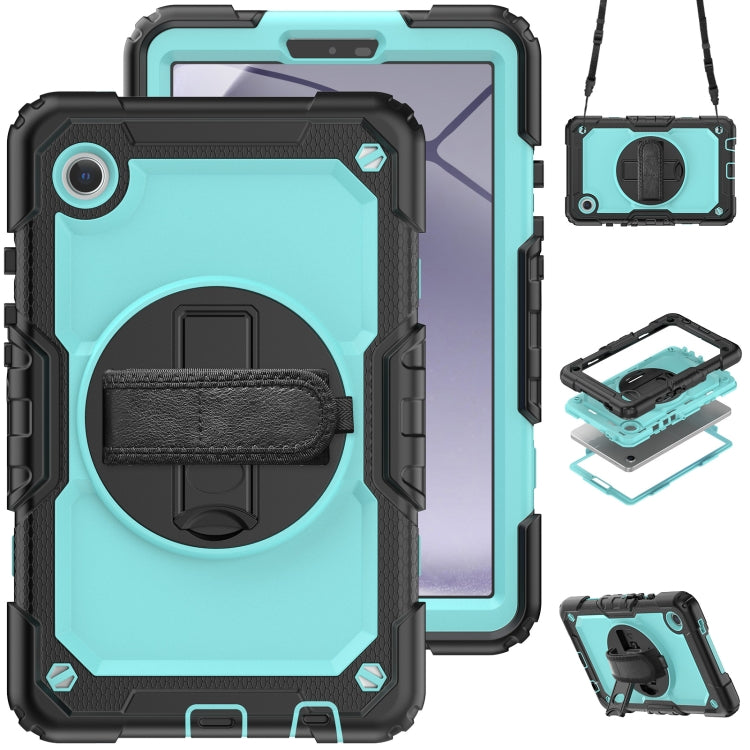 Custodia per tablet in silicone + PC con tracolla, For Samsung Galaxy Tab A9 / Tab A11
