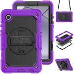 Custodia per tablet in silicone + PC con tracolla, For Samsung Galaxy Tab A9 / Tab A11