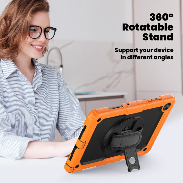 Custodia per tablet in silicone + PC con tracolla, For Samsung Galaxy Tab A9+/Tab A11+