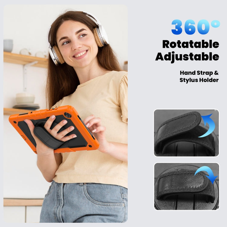 Custodia per tablet in silicone + PC con tracolla, For Samsung Galaxy Tab A9+/Tab A11+
