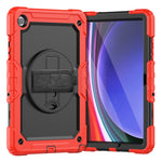 Custodia per tablet in silicone + PC con tracolla, For Samsung Galaxy Tab A9+/Tab A11+