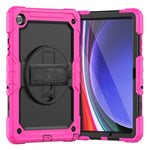 Custodia per tablet in silicone + PC con tracolla, For Samsung Galaxy Tab A9+/Tab A11+