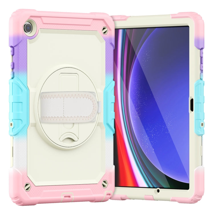 Custodia per tablet in silicone + PC con tracolla, For Samsung Galaxy Tab A9+/Tab A11+
