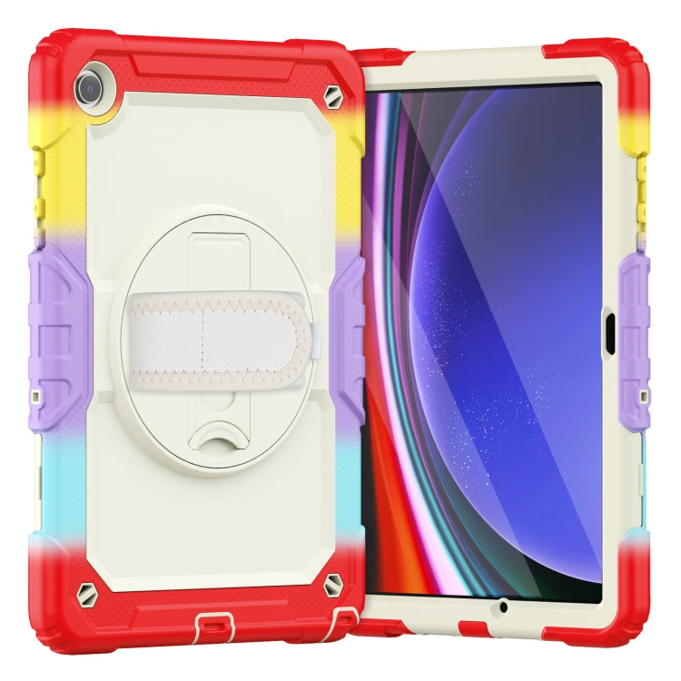 Custodia per tablet in silicone + PC con tracolla, For Samsung Galaxy Tab A9+/Tab A11+