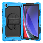 Custodia per tablet in silicone + PC con tracolla, For Samsung Galaxy Tab A9+/Tab A11+