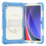 Custodia per tablet in silicone + PC con tracolla, For Samsung Galaxy Tab A9+/Tab A11+