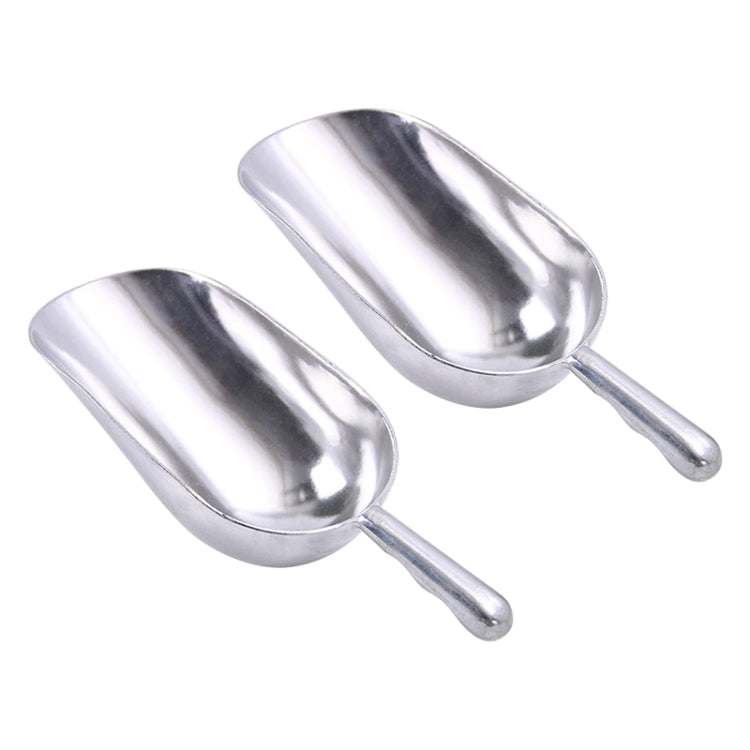 2 pezzi pala multifunzionale in acciaio inossidabile lega di alluminio pala per il ghiaccio cibo tè pala cucchiaio da tè, S, M, L, XL