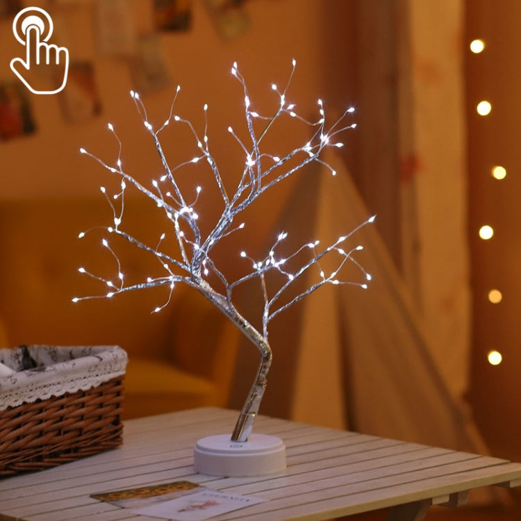 36 LED Lampada da tavolo in filo di rame con albero di perle Decorazione creativa Touch Control Luce notturna (luce bianca calda), 36 LEDs Warm White, 36 LEDs Pink Light, 108 LEDs Warm White, 108 LEDs Pink Light, 108 LEDs White Light                   ...