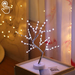 36 LED Lampada da tavolo in filo di rame con albero di perle Decorazione creativa Touch Control Luce notturna (luce bianca calda), 36 LEDs Warm White, 36 LEDs Pink Light, 108 LEDs Warm White, 108 LEDs Pink Light, 108 LEDs White Light                   ...