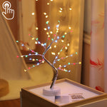 36 LED Lampada da tavolo in filo di rame con albero di perle Decorazione creativa Touch Control Luce notturna (luce bianca calda), 36 LEDs Warm White, 36 LEDs Pink Light, 108 LEDs Warm White, 108 LEDs Pink Light, 108 LEDs White Light                   ...