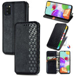Custodia portafoglio in pelle per Samsung Galaxy A71 5G