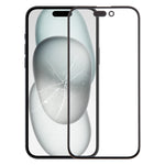 Lente esterna in vetro con adesivo OCA per iPhone 15 e 16