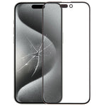 Lente esterna in vetro con adesivo OCA per iPhone 15 e 16
