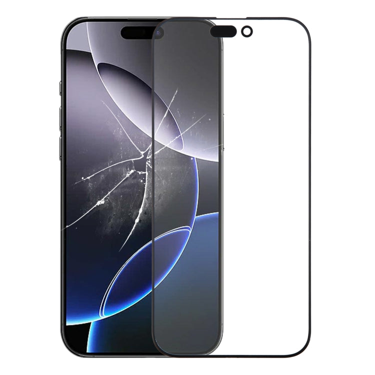 Front Screen Glass Outer Lens with OCA Adhesive Optically Clear, For iPhone 16 Pro Max, For iPhone 16 Pro, For iPhone 16 Plus, For iPhone 16, For iPhone 15 Pro Max, For iPhone 15 Plus, For iPhone 15