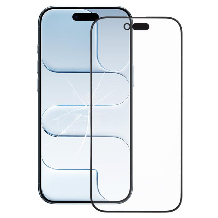 Lente esterna in vetro con adesivo OCA per iPhone 15 e 16