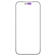 Lente esterna in vetro dello schermo anteriore con adesivo OCA otticamente trasparente, For iPhone 16 Pro Max, For iPhone 16 Pro, For iPhone 16 Plus, For iPhone 16, For iPhone 15 Pro Max, For iPhone 15 Plus, For iPhone 15