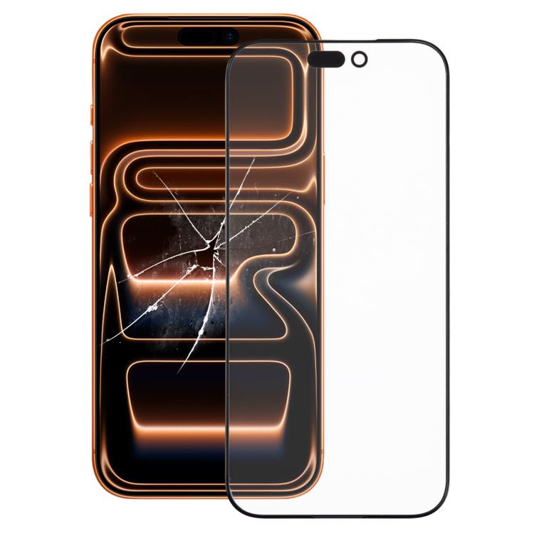 Lente esterna in vetro con adesivo OCA per iPhone 15 e 16