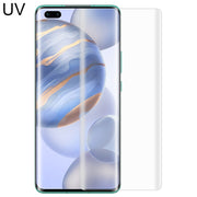 Pellicola in vetro temperato a colla piena curva liquida UV, For Huawei Honor 30 Pro, For OPPO Reno3 Pro, For Vivo X50 Pro / X50 Pro+, For Xiaomi Mi CC9 Pro, For ZTE Axon 10 Pro