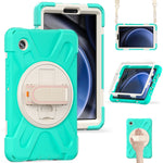 Custodia per tablet in TPU + impugnatura rotante con impugnatura rotante, For Samsung Galaxy Tab A9+